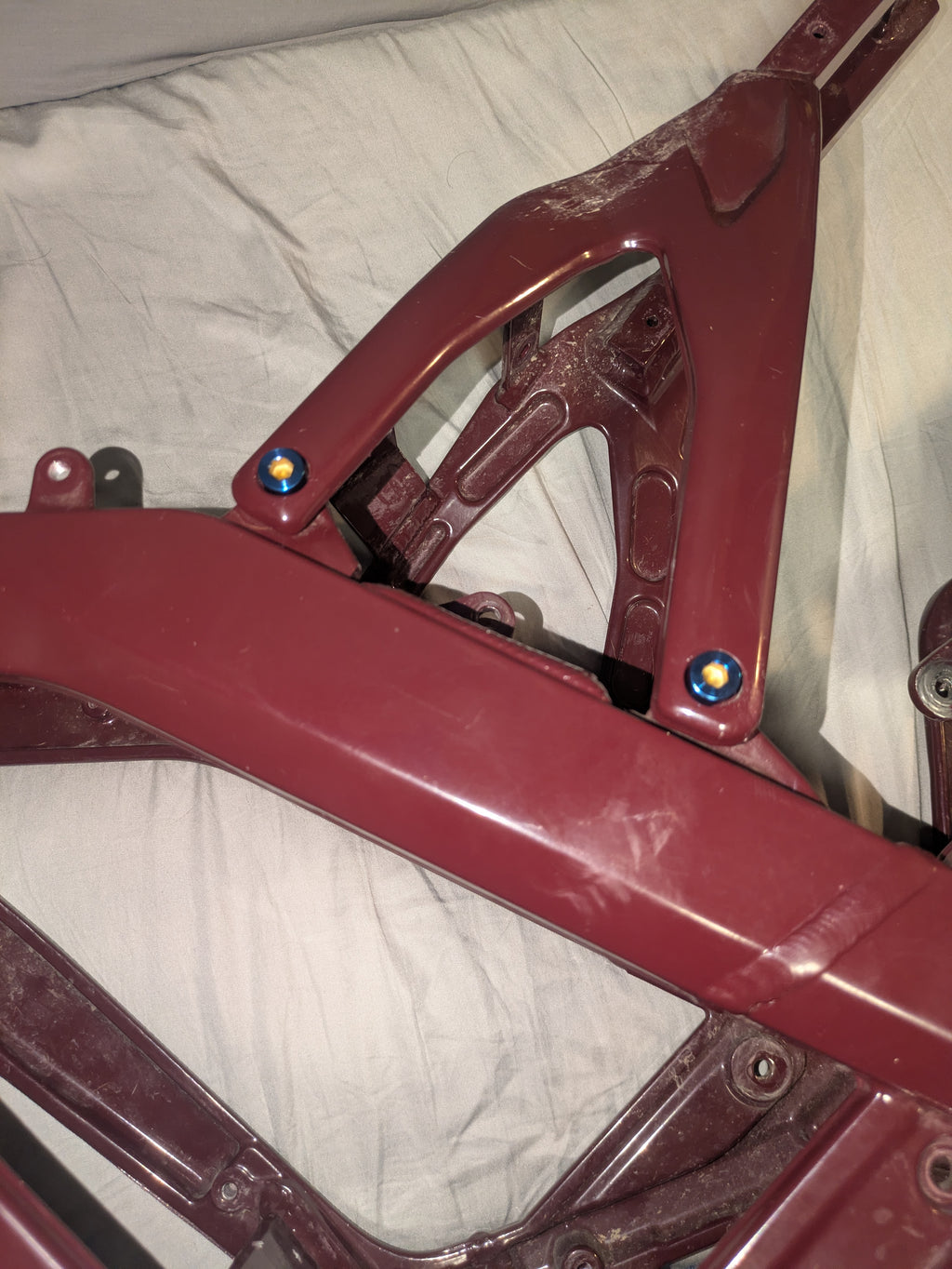 Surron lbx subframe bolts - (4x bolts)