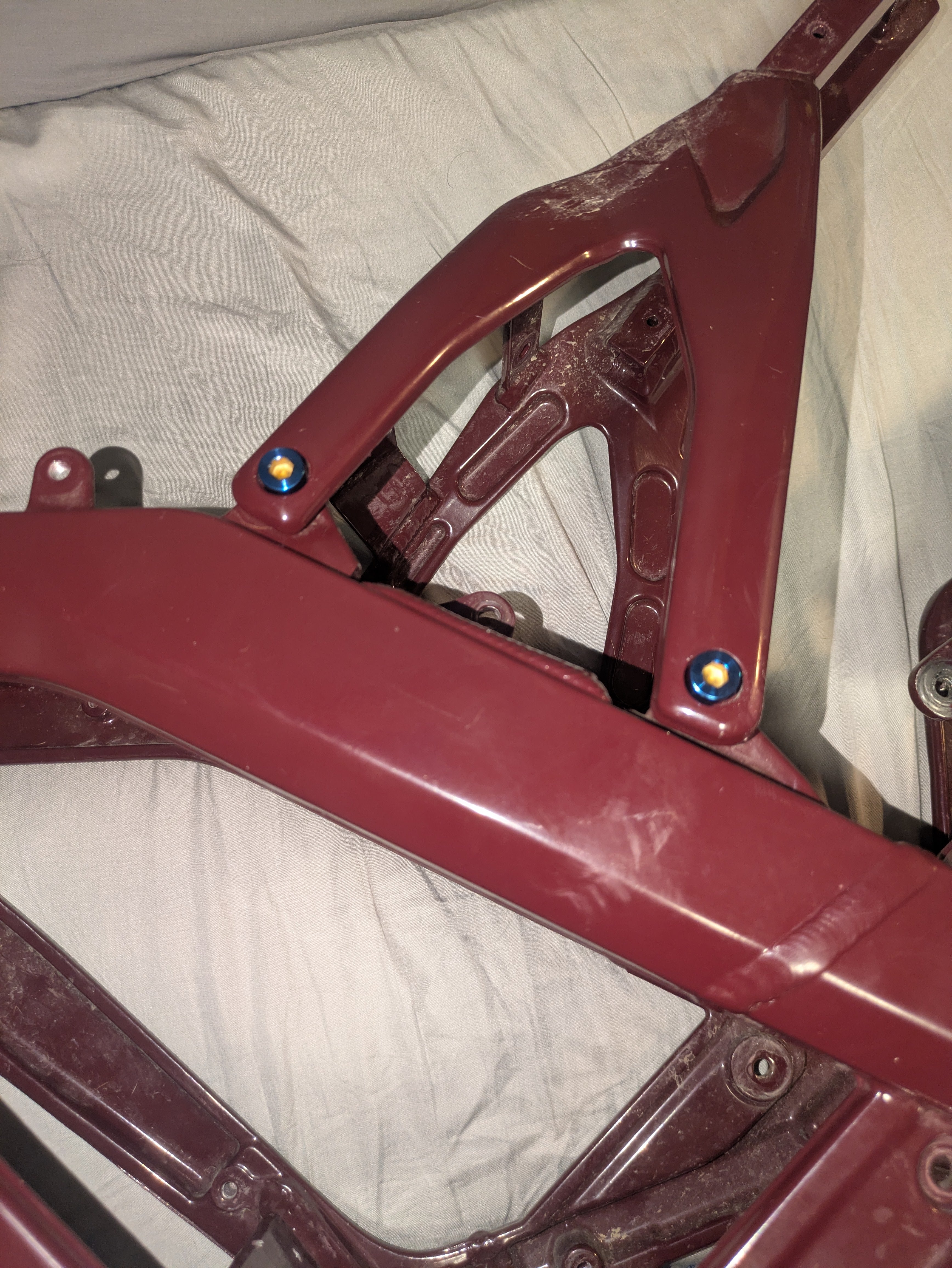 Surron lbx subframe bolts - (4x bolts)